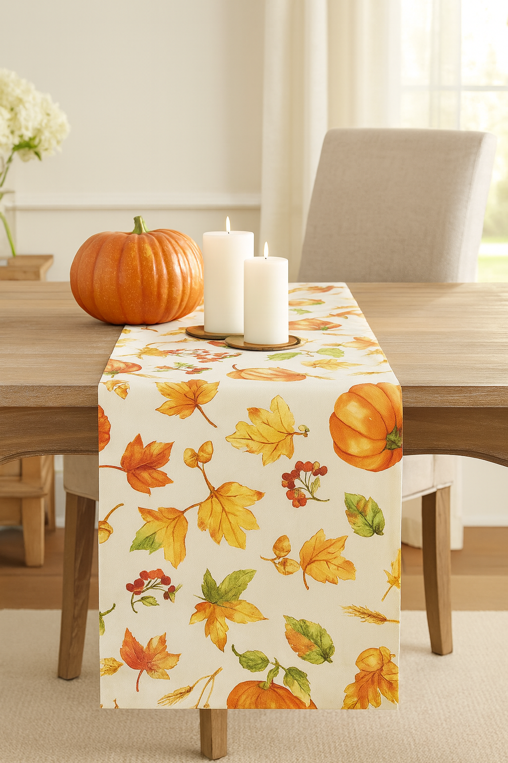 6339 - Fall Pumpkin Table Runner