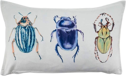 2107 - Bugs Design 12"X20" Throw Pillow with an Insert