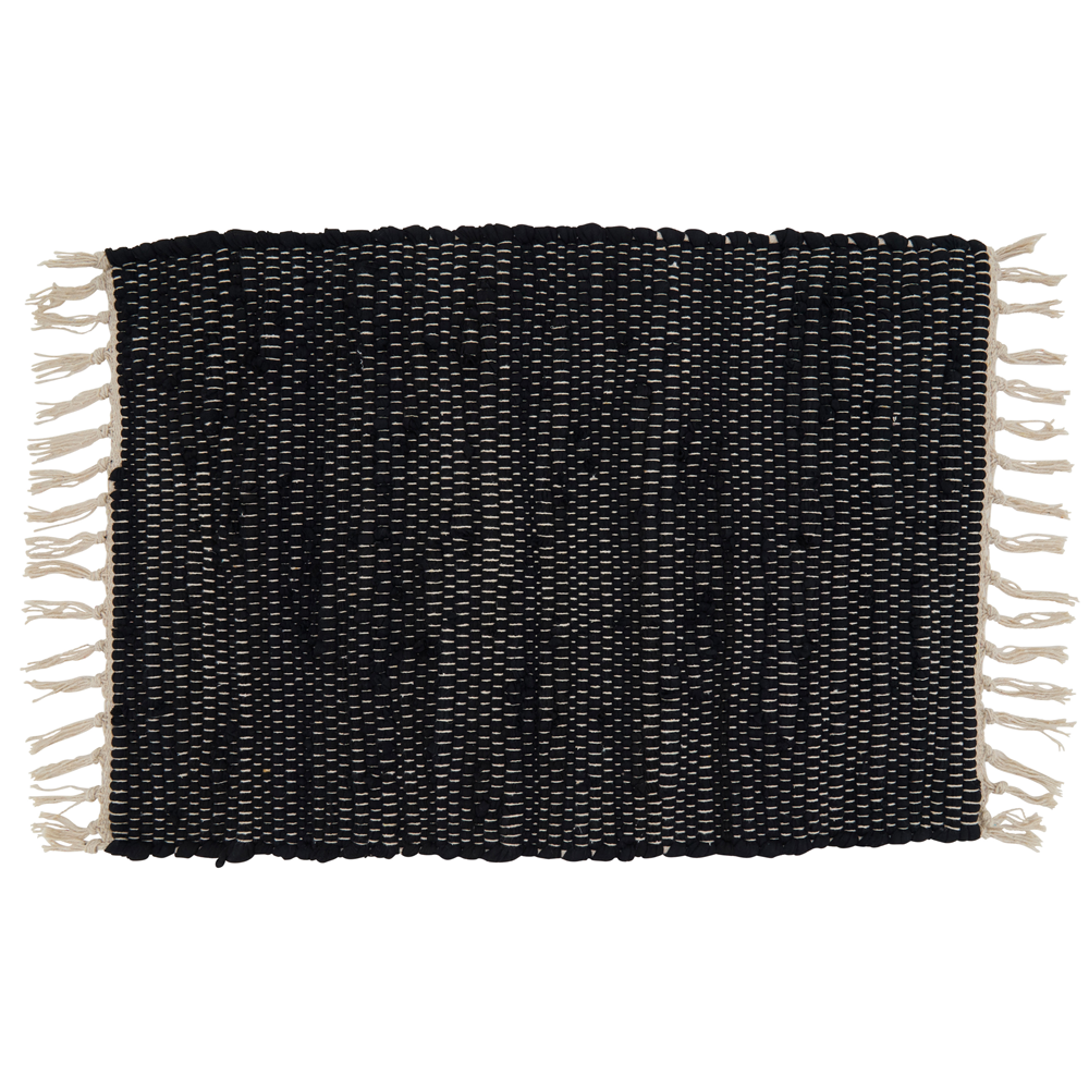 3332 - Black Chindi 14"x20" Cotton Placemat