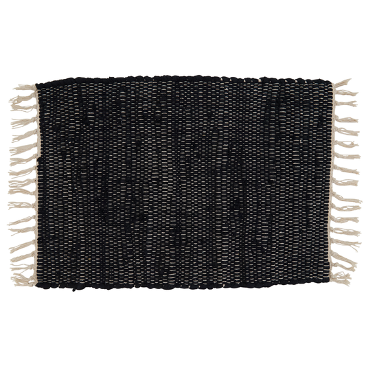 3332 - Black Chindi 14"x20" Cotton Placemat