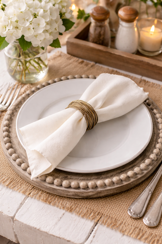 Bronze Bangle Napkin Ring