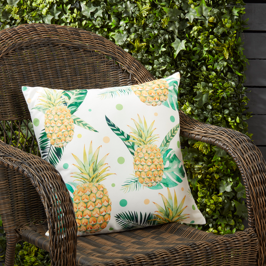 1465 - Pineapple Filled 18" Throw Pillow