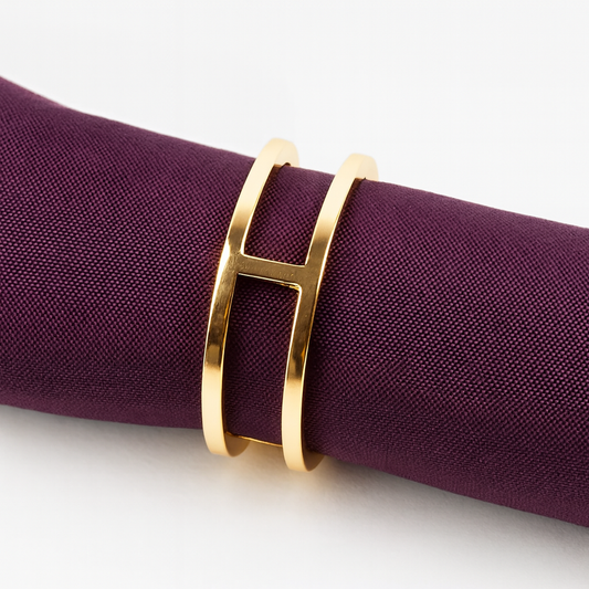 NR0037 - Classic Gold Bangle Napkin Holder