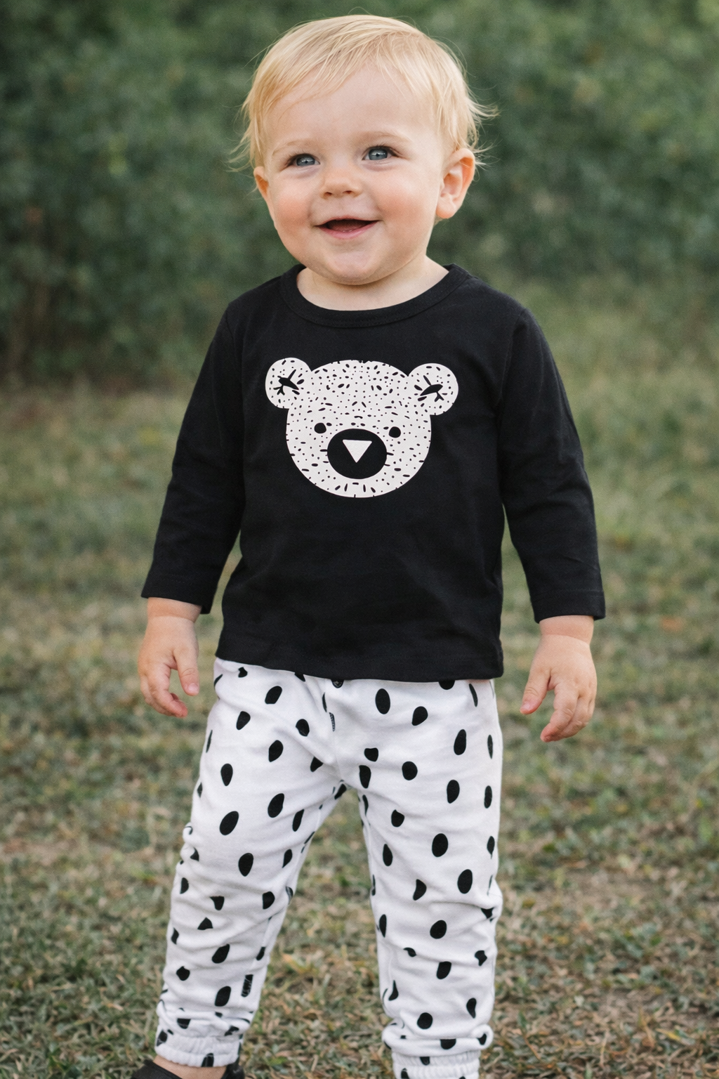 Teddy Bear 2-Piece Boy Casual Outfit