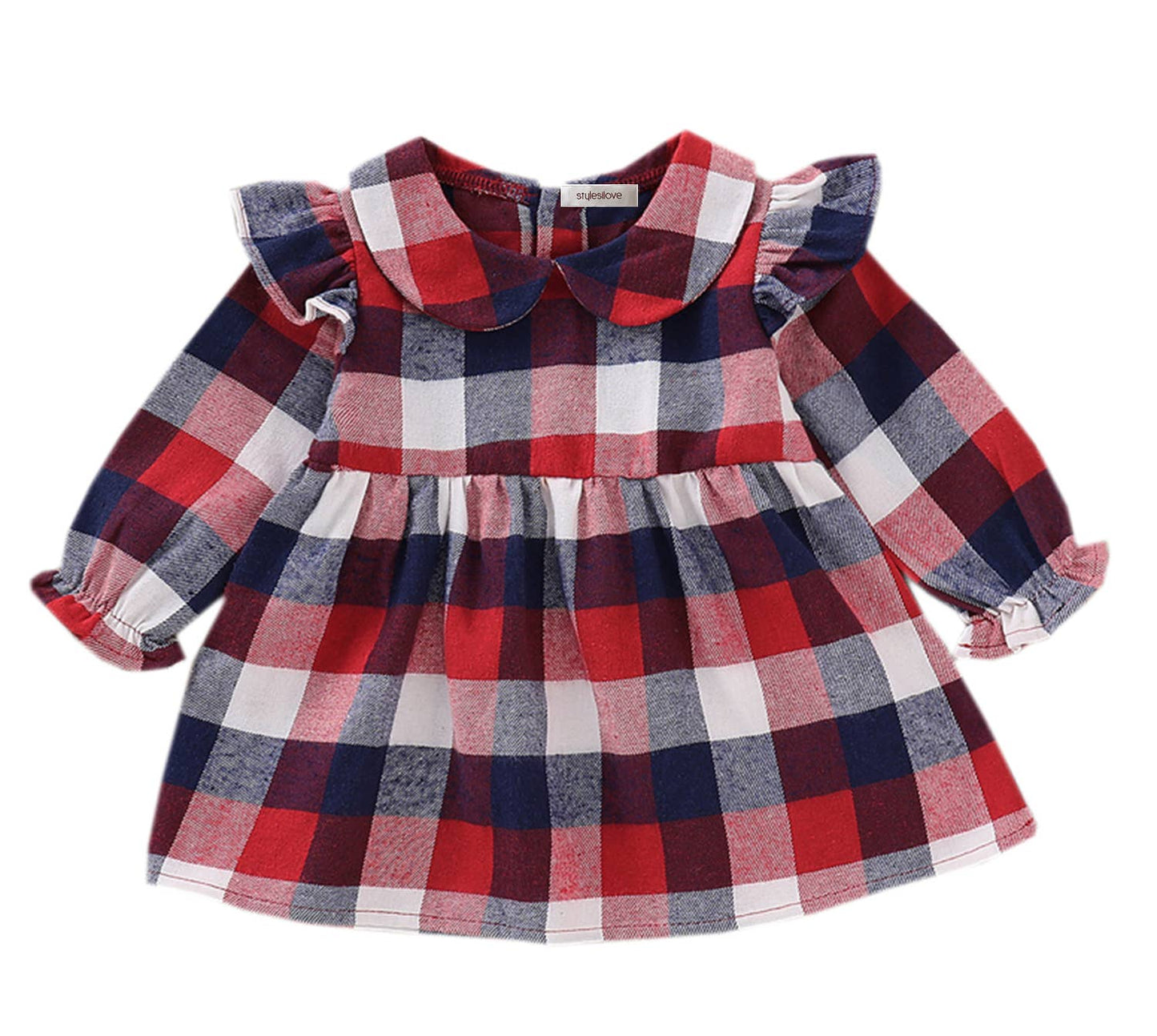 Classic Plaid Baby Girl Dress
