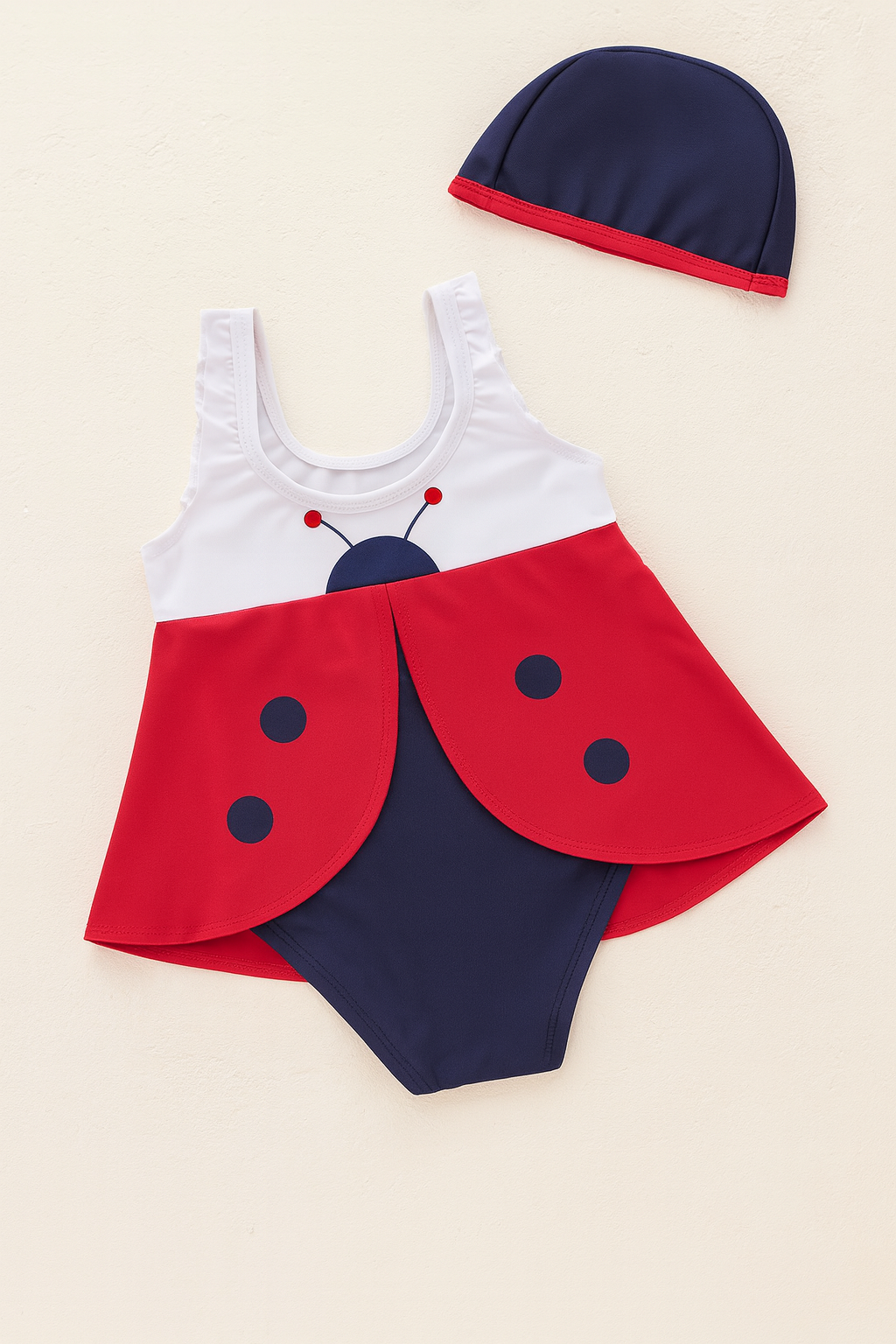 Ladybug 2pcs Girl Swimwear Set