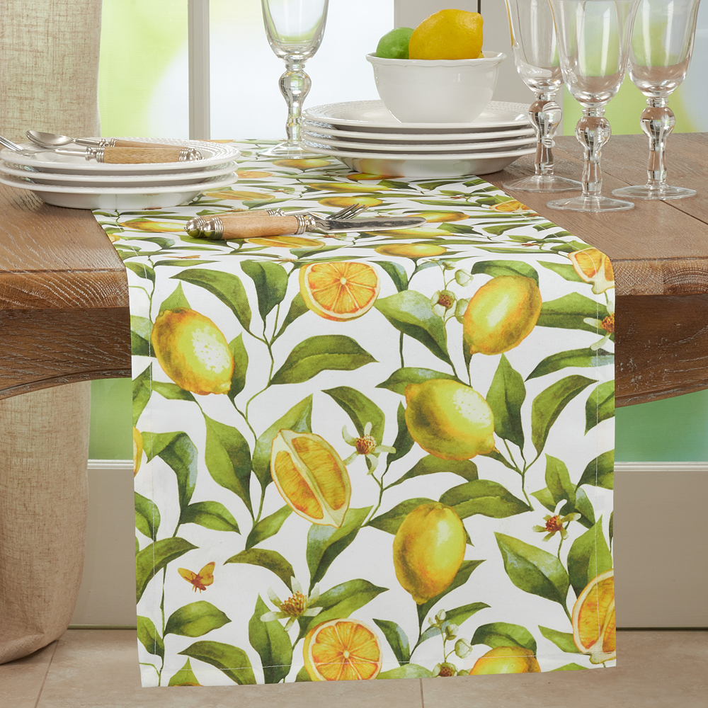 7014 - Lemons Outdoor 16"x72" Table Runner